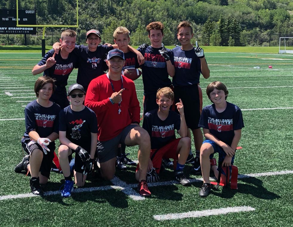 2018 FLAG LEAGUE BANTAM CHAMPS - The Groove